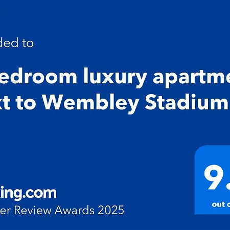 2025 Award Winning - 2 Bedroom Luxury Apartment Next To Wembley Stadium London Exterior photo
